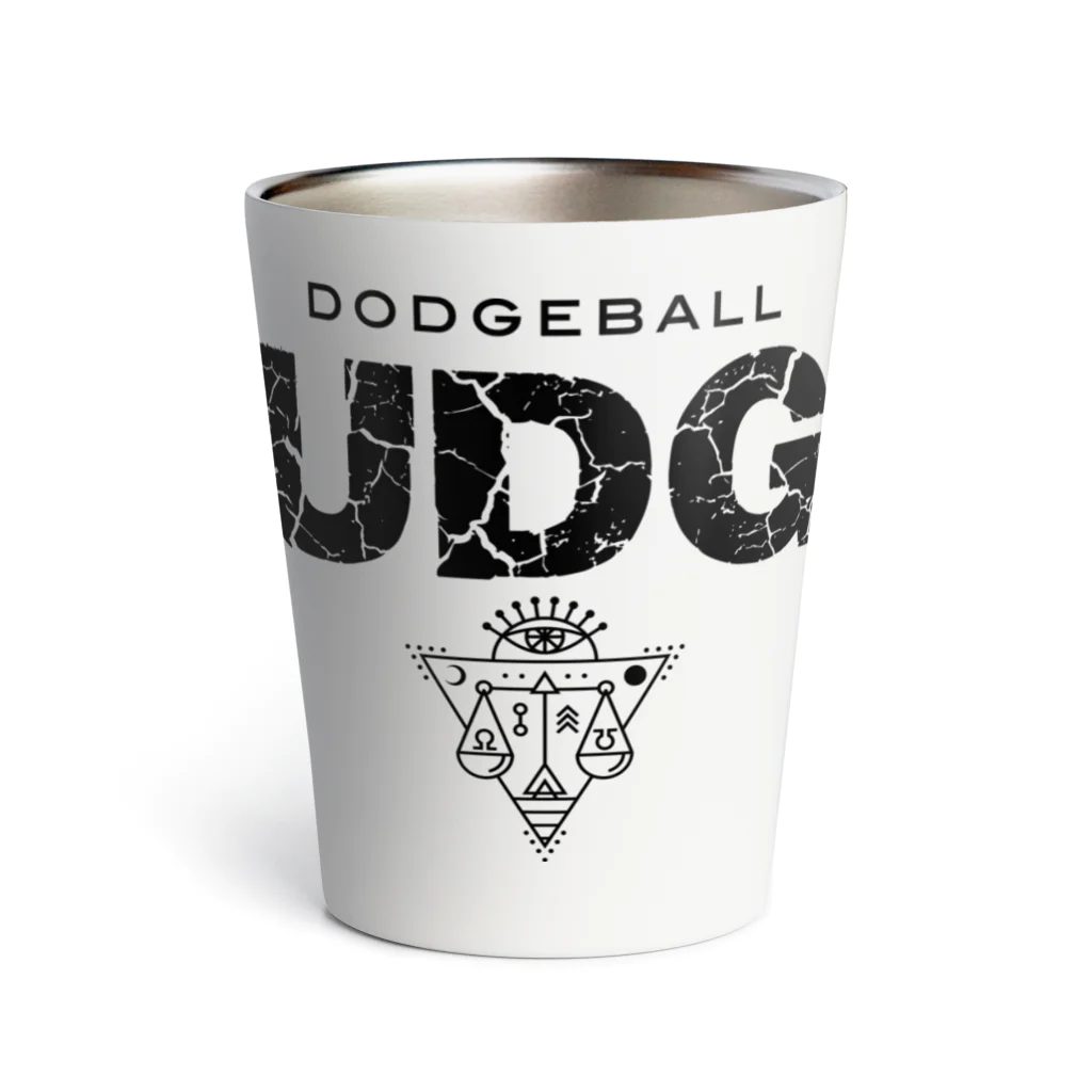 WLDのDODGEBALL JUDGE BLACK サーモタンブラー