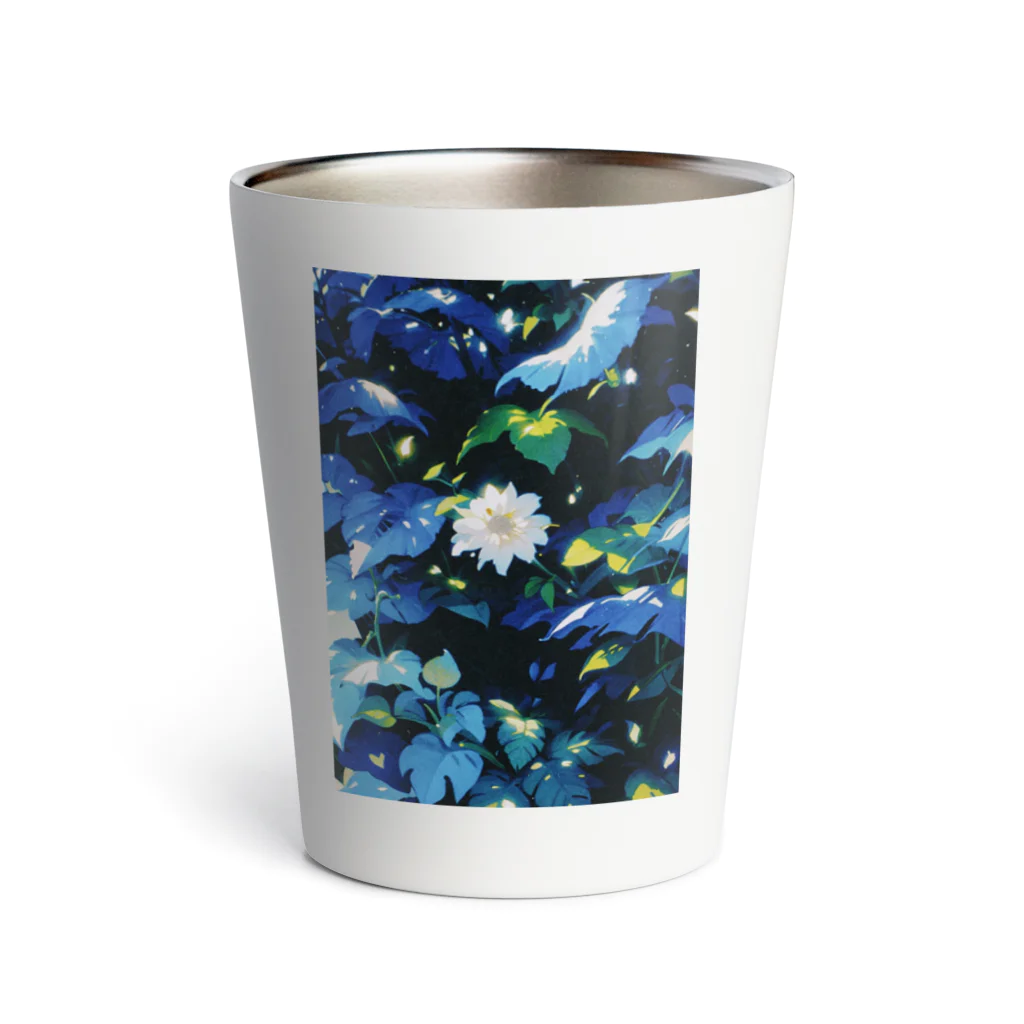 Kanjiの夏の花 Thermo Tumbler