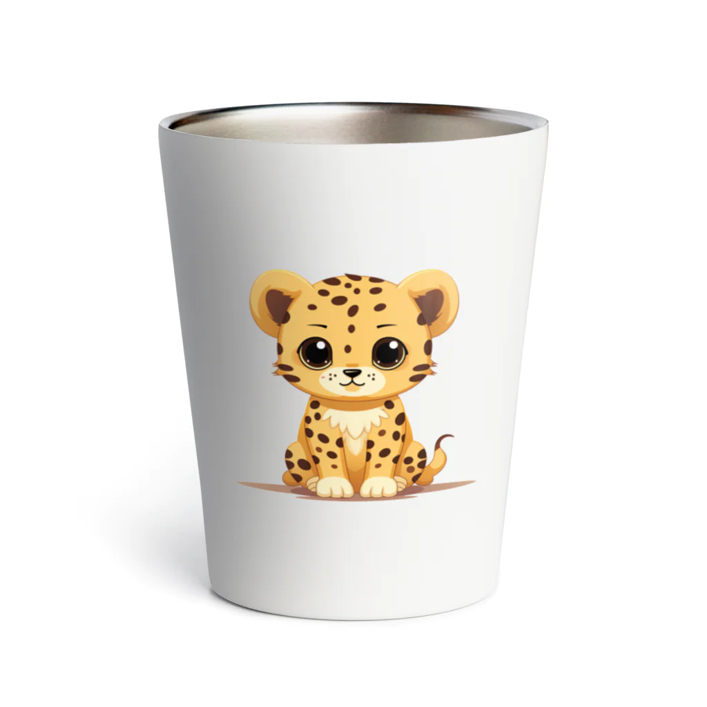 BunnyBloomのcute cheetah Thermo Tumbler