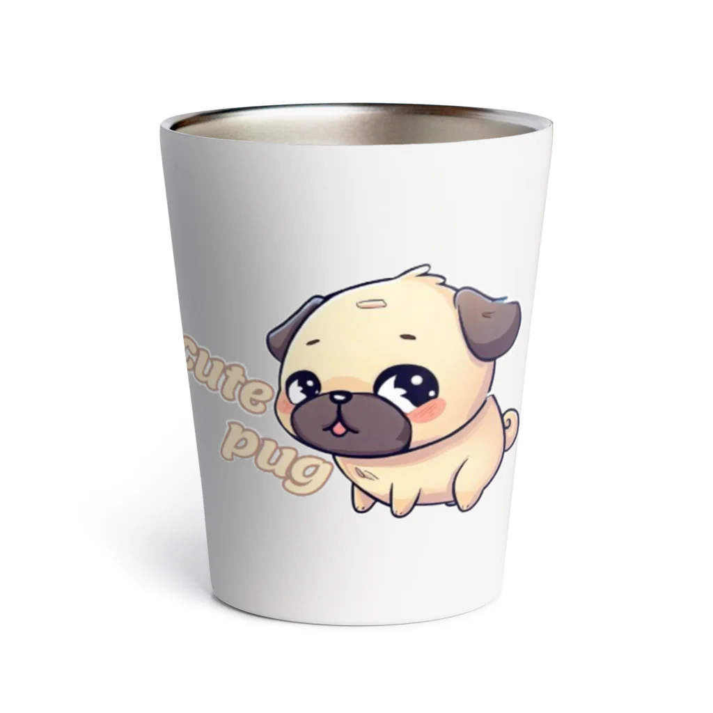 furebuhi　clubのCUTE PUG！ Thermo Tumbler