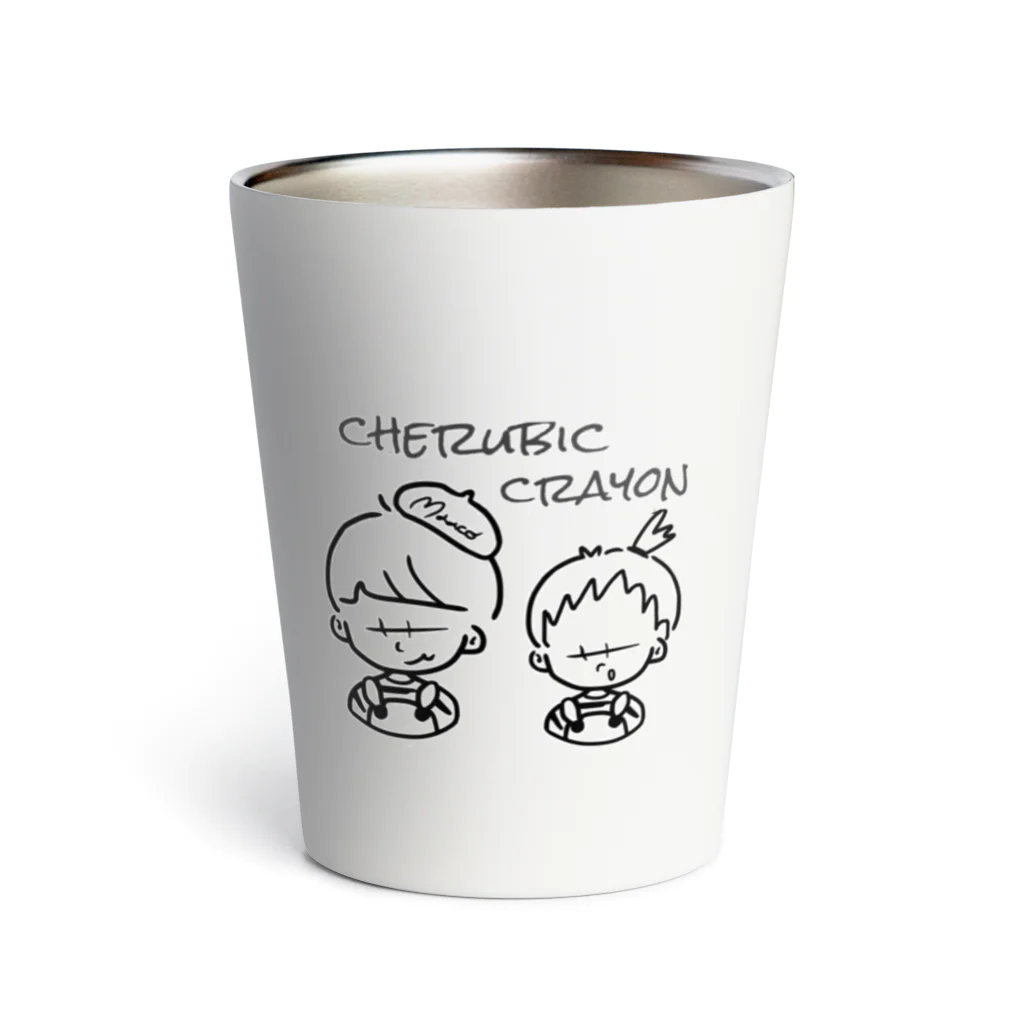 cherubic_crayon_のチェルビック兄弟 Thermo Tumbler