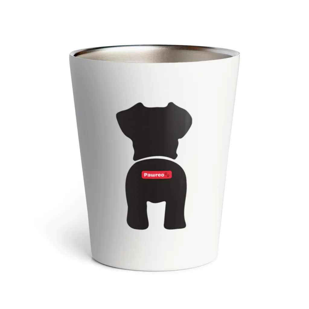 BarkingBeatsのPawreo🐾 ブラックコレクション Thermo Tumbler