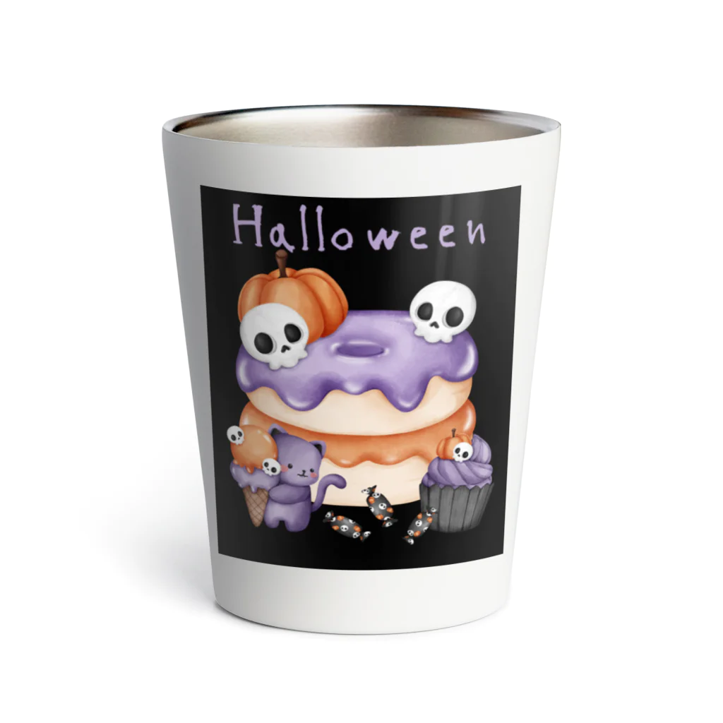 せきまるのハロウィンスイーツ Thermo Tumbler