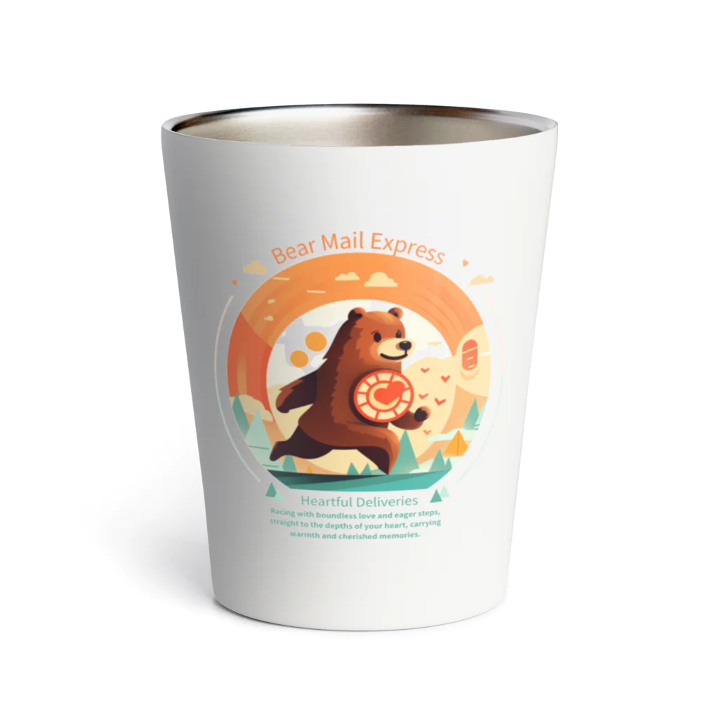 Yaya-rrのクマメール便 Thermo Tumbler