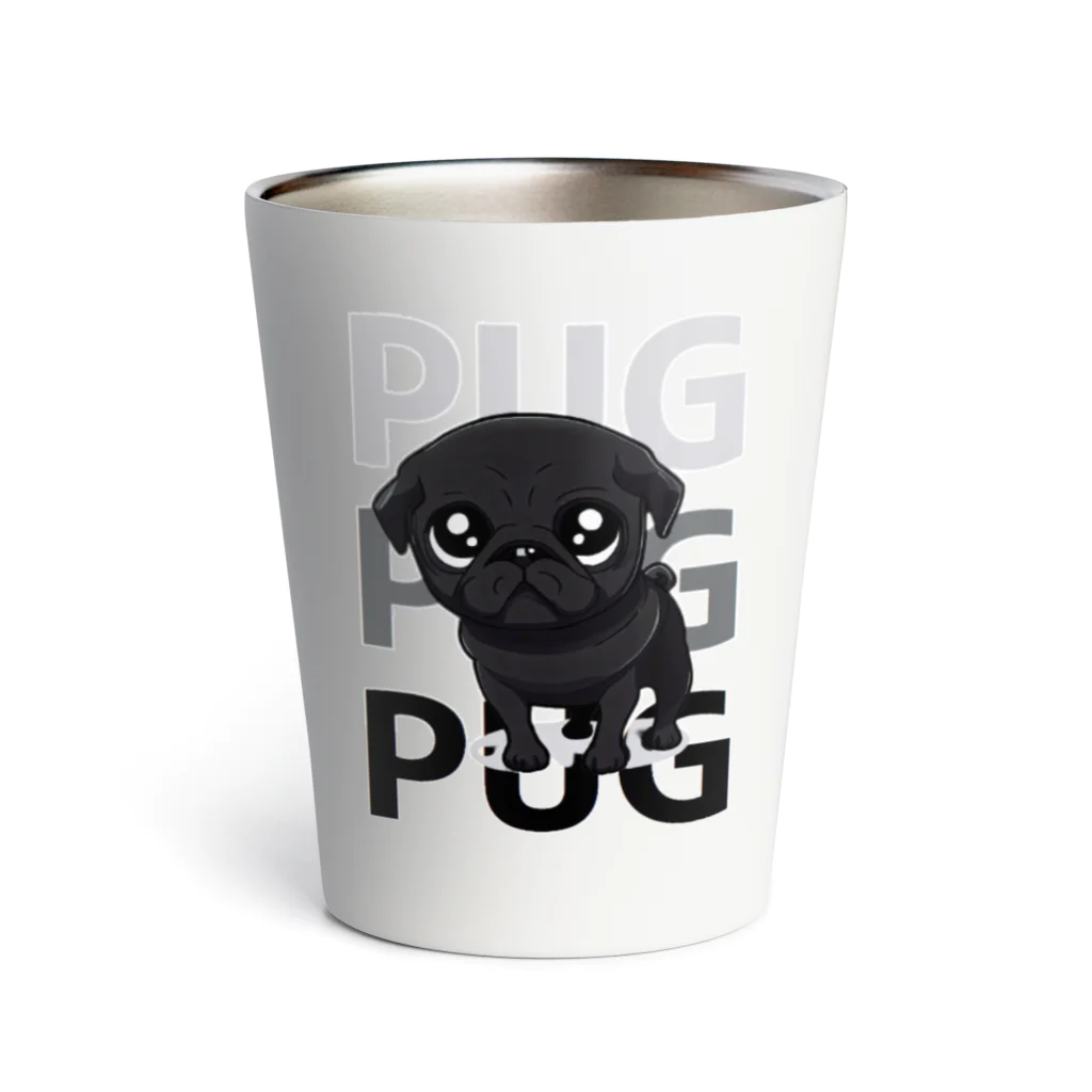 furebuhi　clubのグラフィックPUG！ Thermo Tumbler