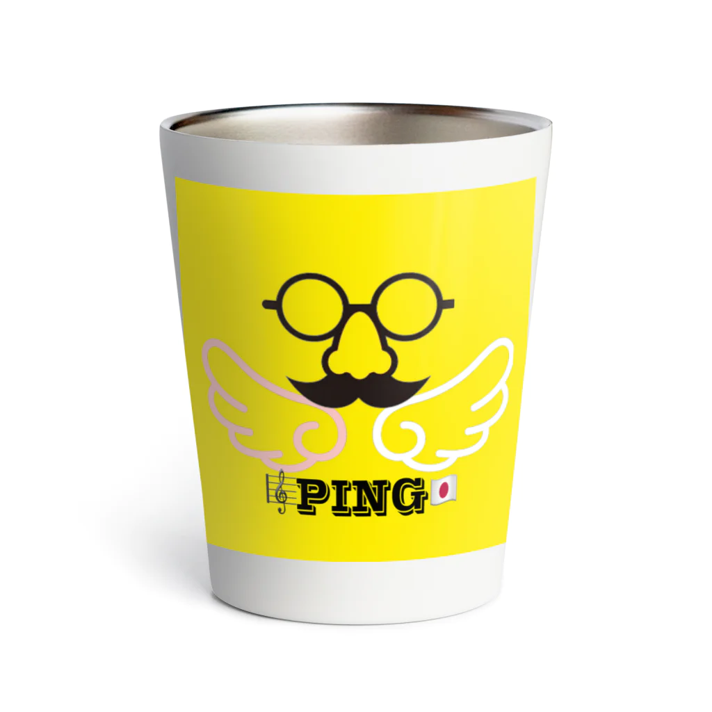 🎼PING🇯🇵のPINGロゴ🩷 Thermo Tumbler