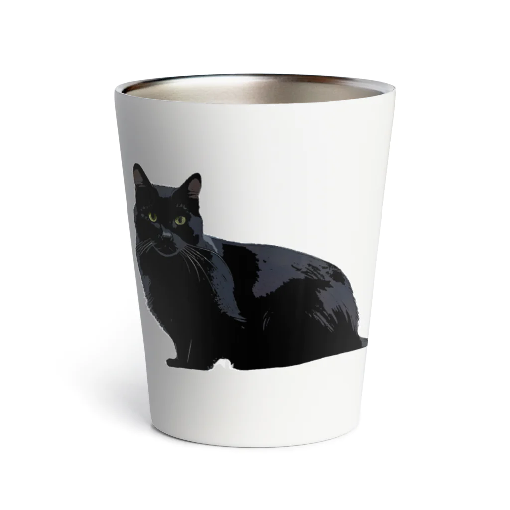 レイチェルの黒猫 サーモタンブラー