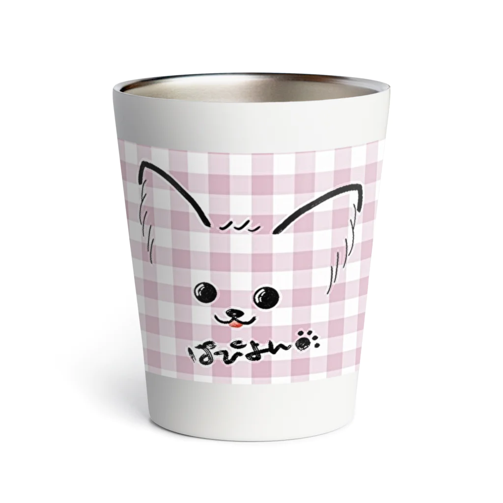 merongのぱぴよん♡ギンガム Thermo Tumbler