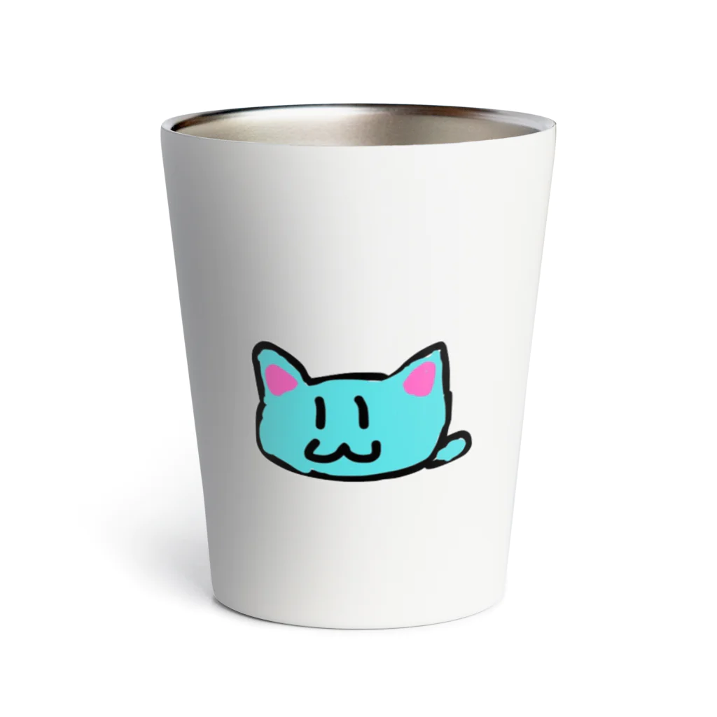 nineya222-neniya222のにゃんにゃん Thermo Tumbler