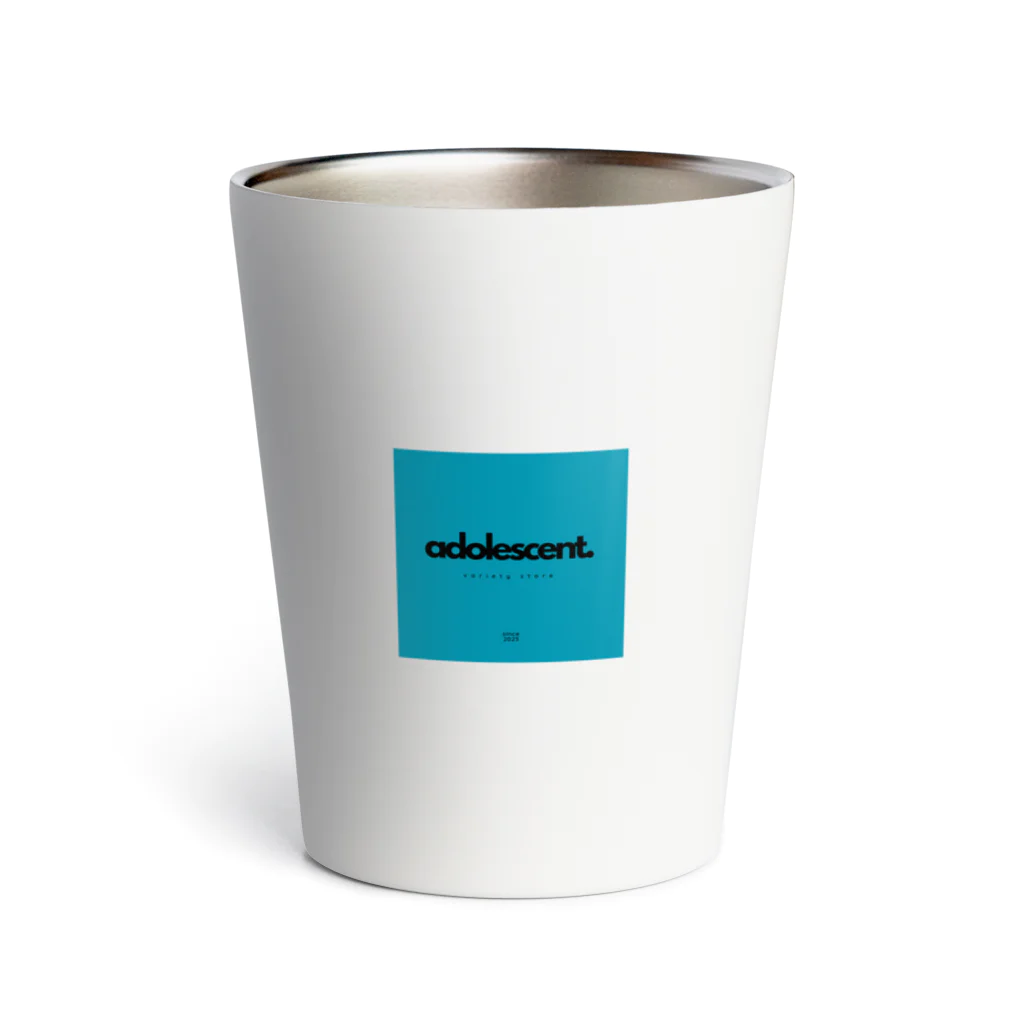 adolescentのadolescentロゴグッズ Thermo Tumbler