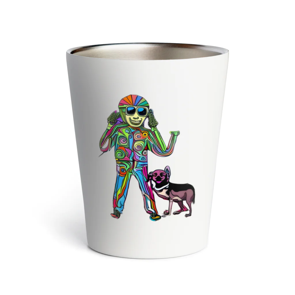 nob10のrider&dog Thermo Tumbler