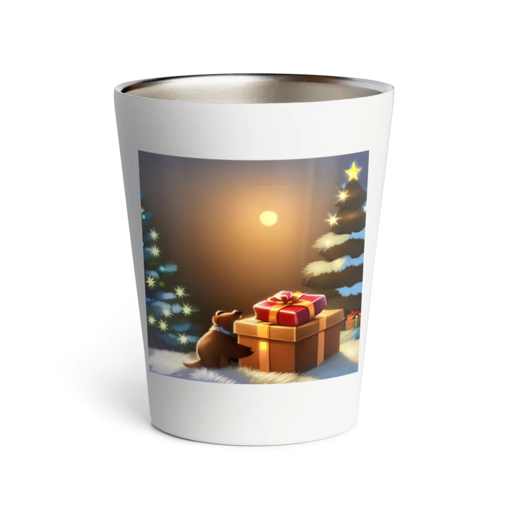 アートとデザインの魔法師けけの可愛すぎるクリスマスのグッズ Thermo Tumbler