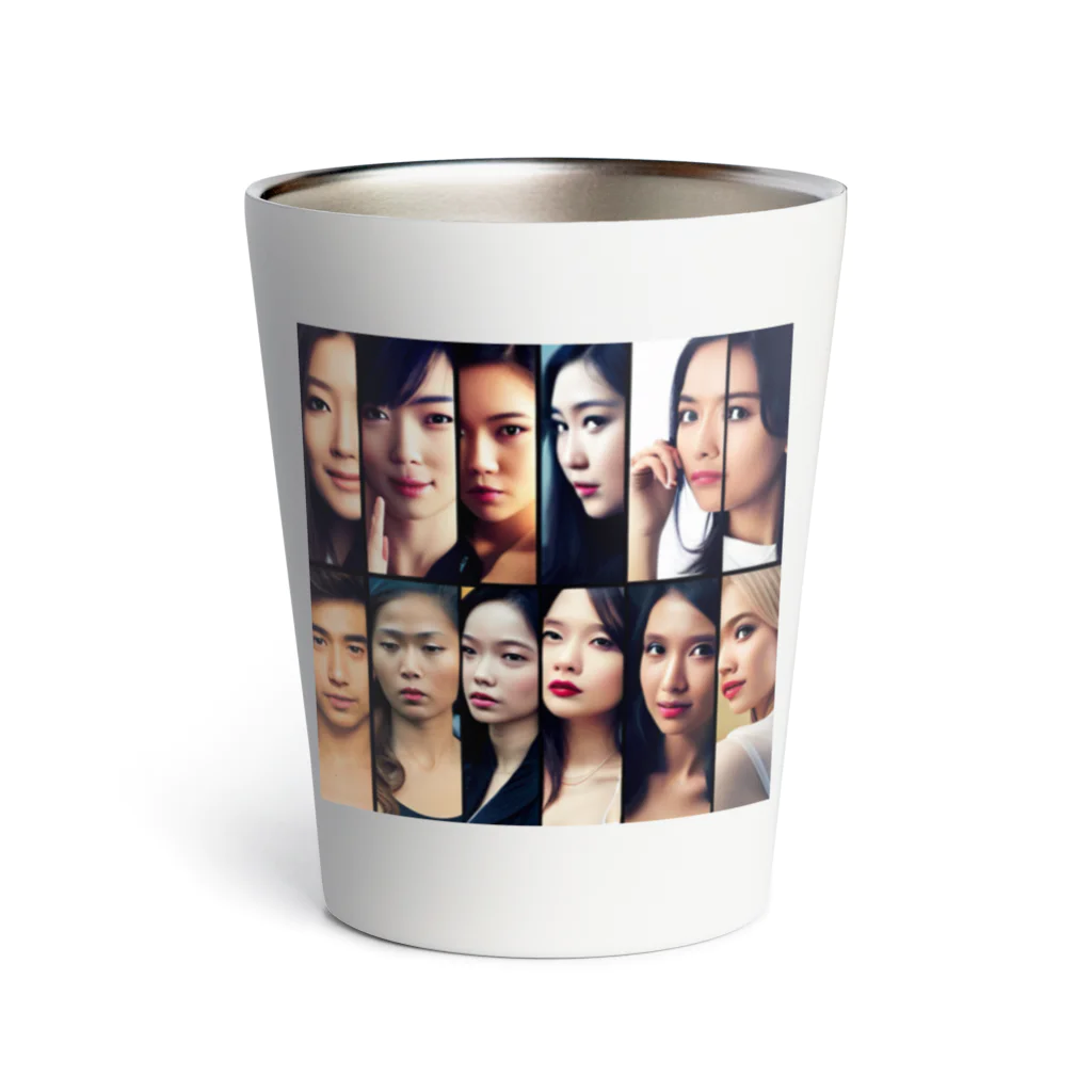 Stylishの女性の瞬間 Thermo Tumbler