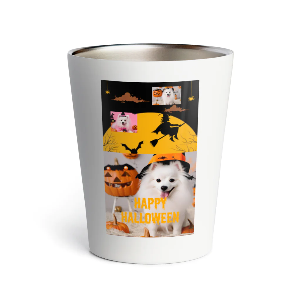 MIPA♥のハロウィン🎃スピッツ Thermo Tumbler