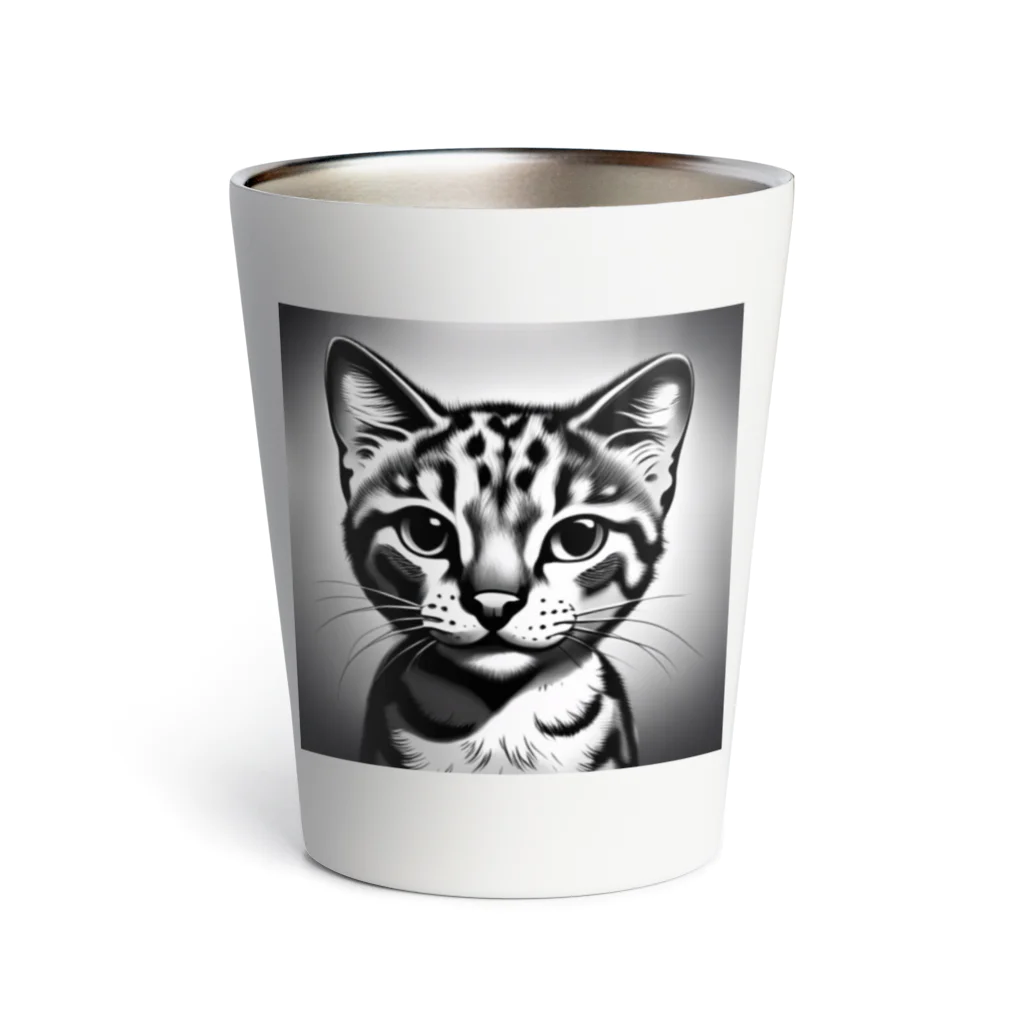 9neko6のサーバル Thermo Tumbler