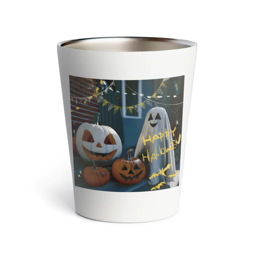 いらすとグッズのハッピーハロウィン Thermo Tumbler