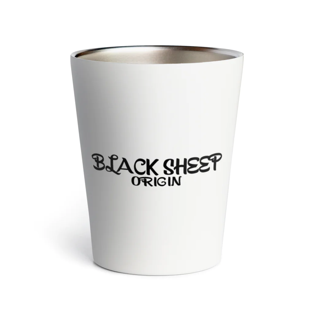 BLACK SHEEP ORIGIN SUZURI SHOPのBLACK SHEEP ORIGIN Thermo Tumbler