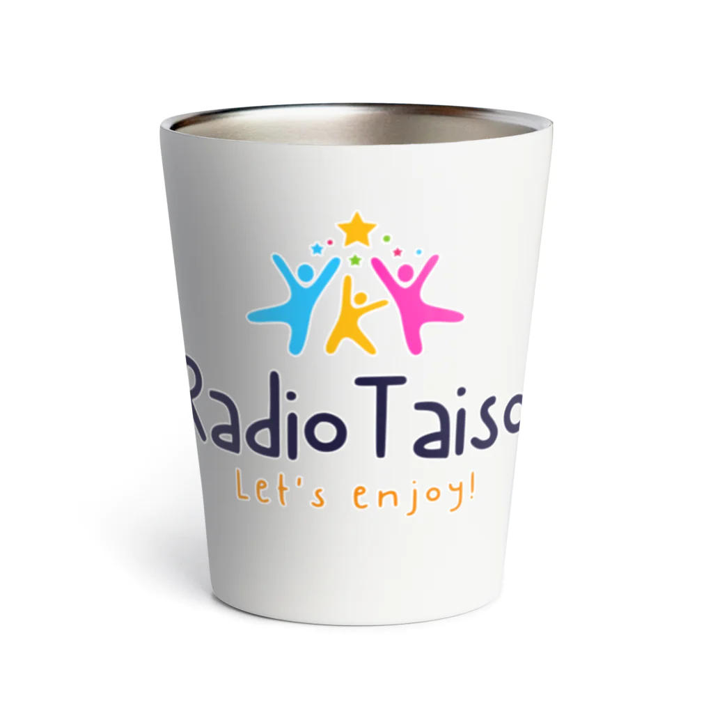 happyshopのLet's enjoy!Radio Taiso🤸‍♀️ Thermo Tumbler