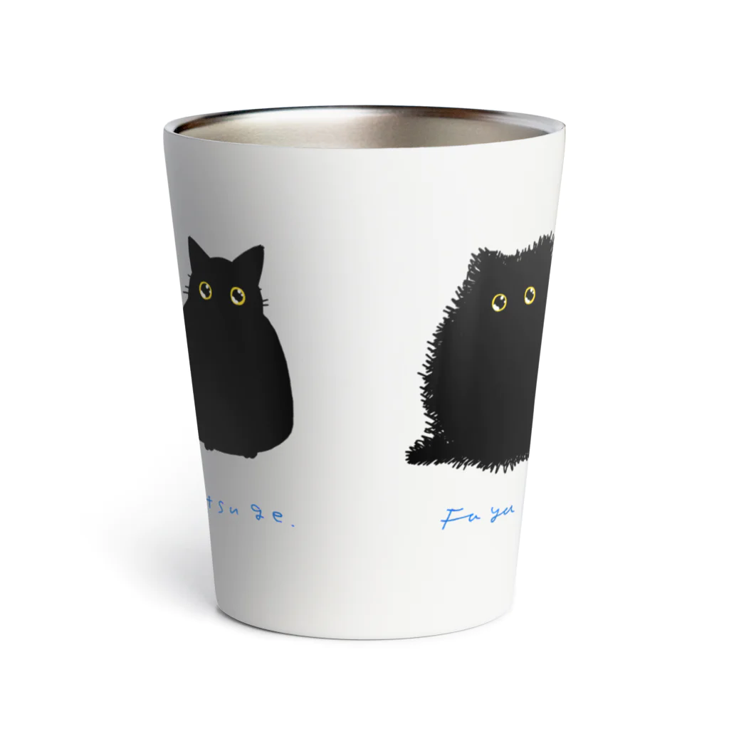 かにめし‼️のおなじねこ Thermo Tumbler