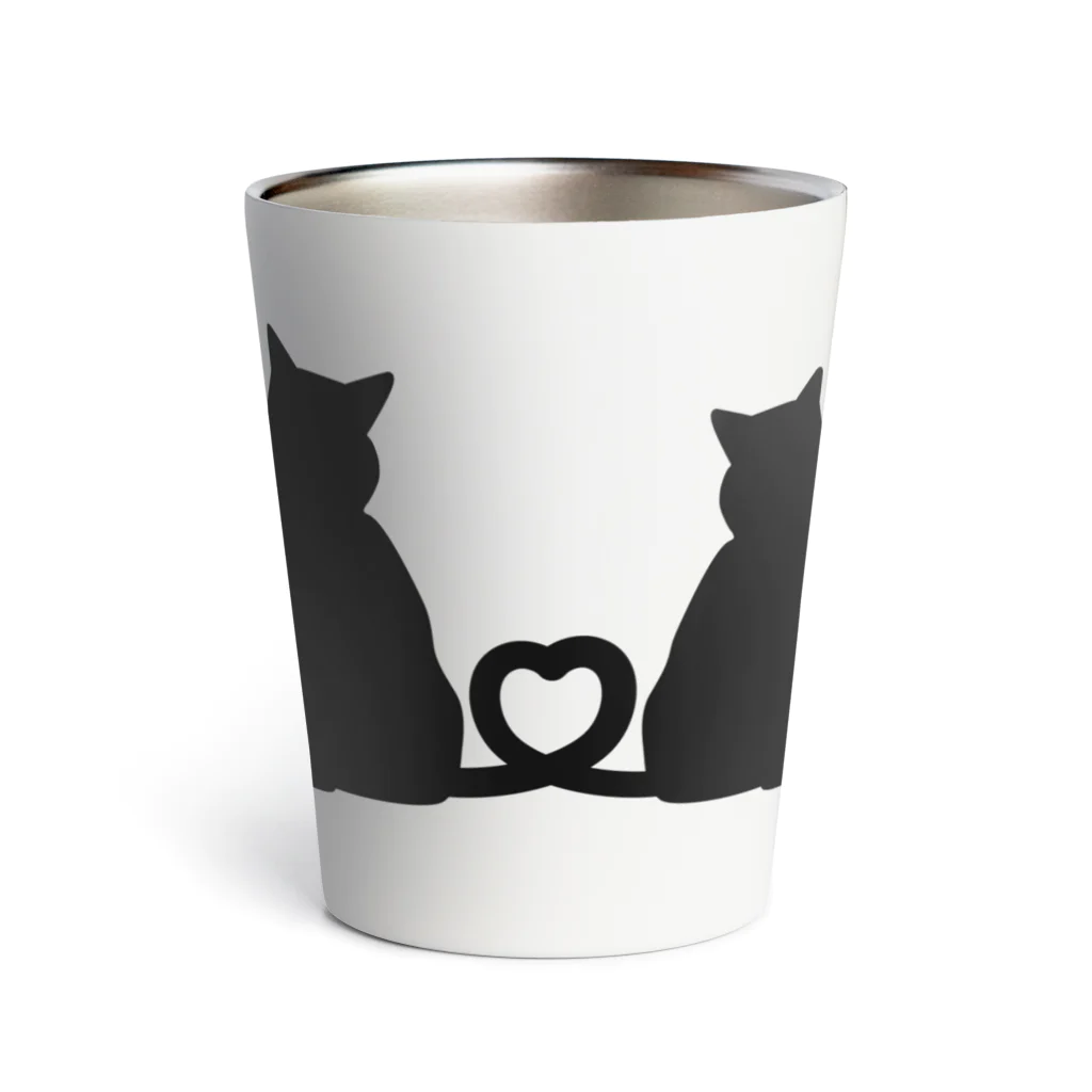 Drecome_Designの恋猫 Thermo Tumbler