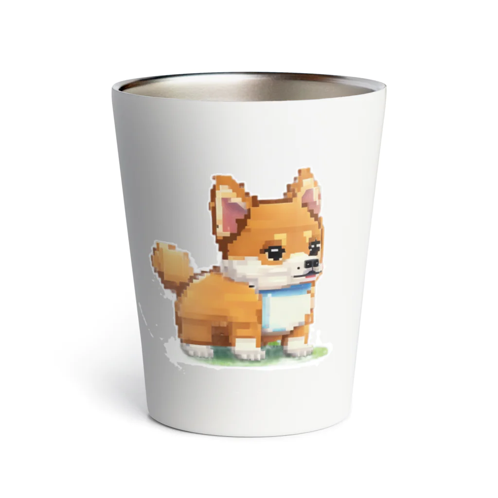 happ shopのドット絵しばちゃん Thermo Tumbler