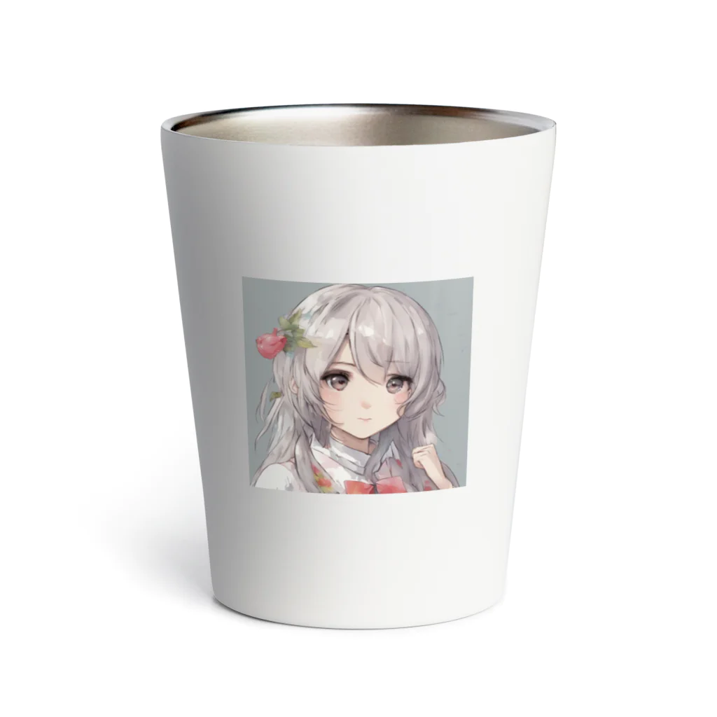 ゆうたんショップの可愛いAIキャラ2 Thermo Tumbler