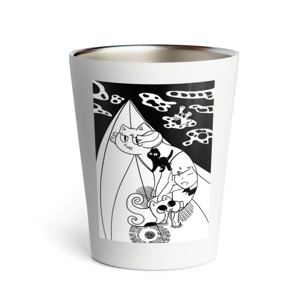 Animaru639のThe and of Cats-004 Thermo Tumbler