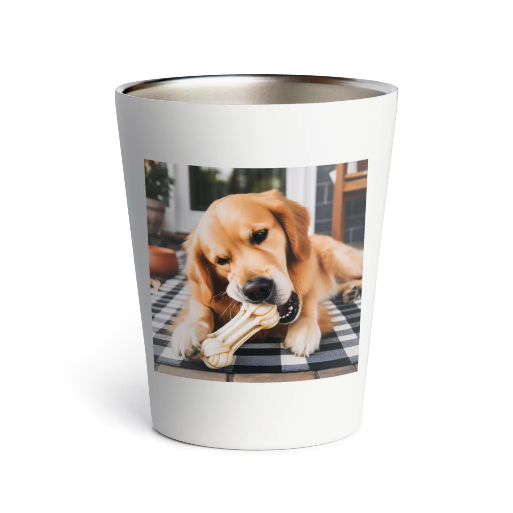 Shiba_IncのBones & Dogs（骨 & 犬） Thermo Tumbler