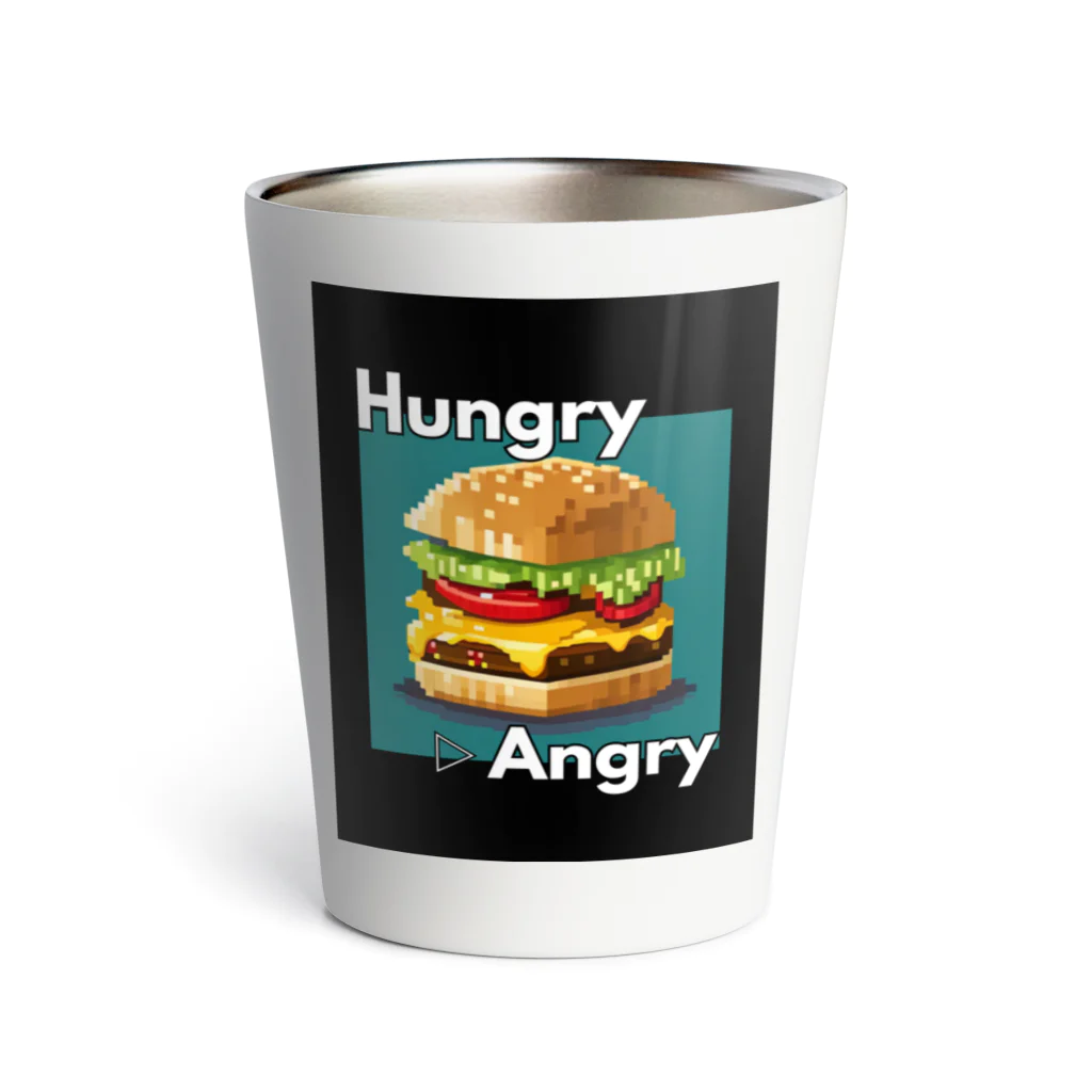 hAngryの【ハンバーガー】hAngry  Thermo Tumbler