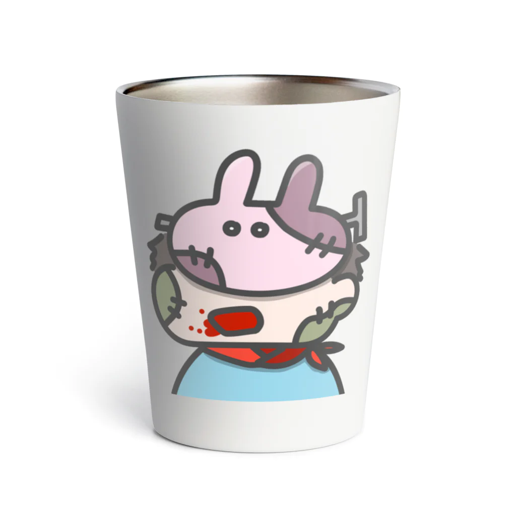 イタズラうさぎのイタうさ_フランケンver1.0 Thermo Tumbler