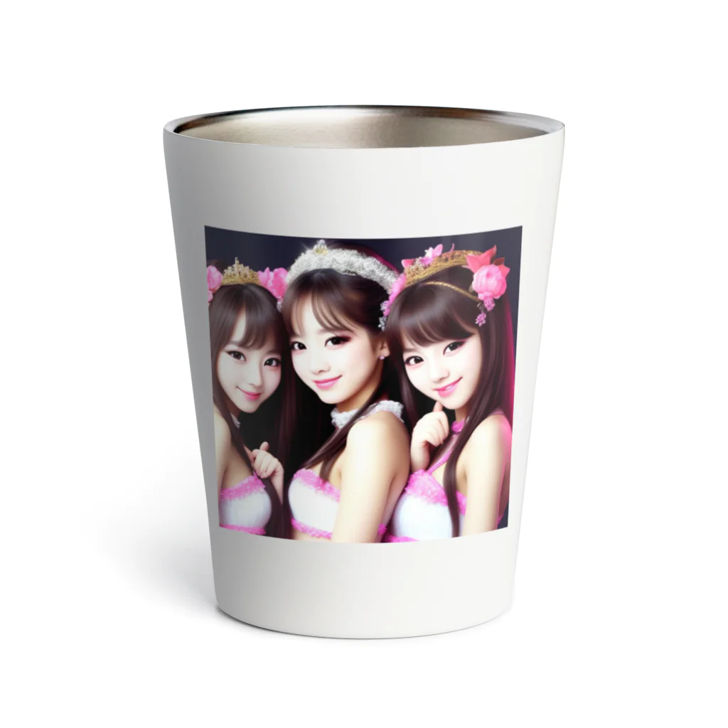 KSK SHOPの美少女アイドルグループ Thermo Tumbler