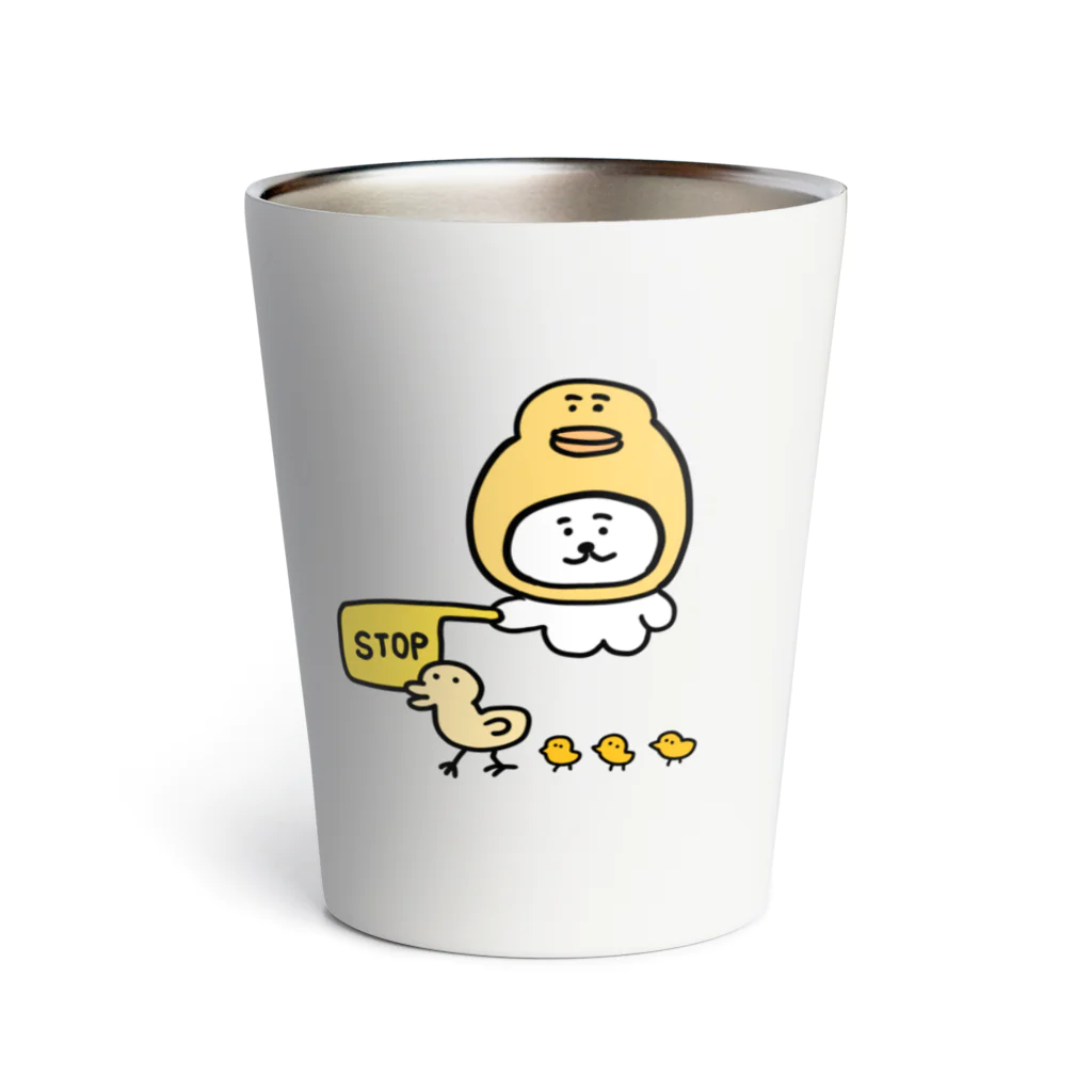 けちゃっぷごはんのお店の見守るねこ Thermo Tumbler