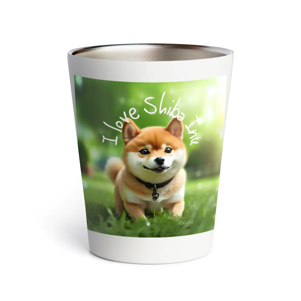 CC-LL (クク・ルル)の【柴犬】フォトリアル Thermo Tumbler