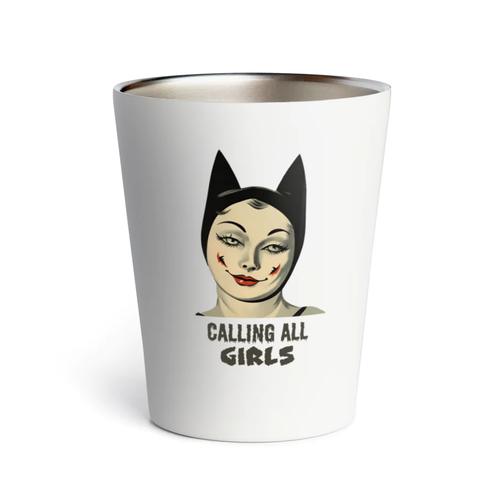 TENMAHAJUNのCalling All Girl Thermo Tumbler