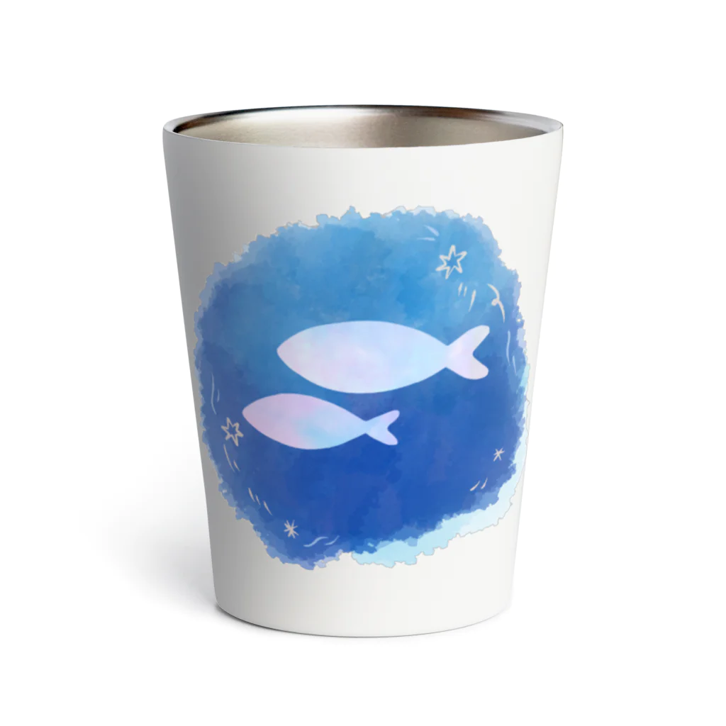 RabbitHouseの儚い魚 Thermo Tumbler