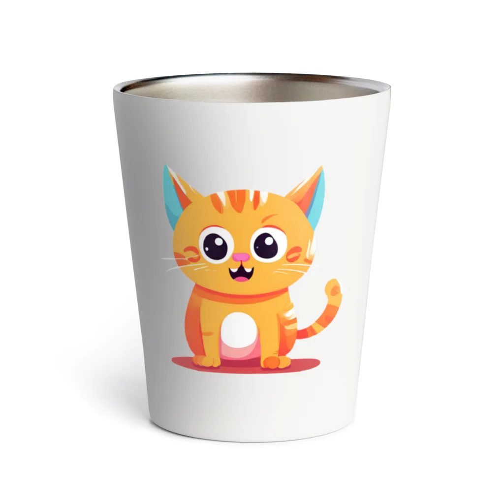 じゅんじゅんのかわ猫(*ΦωΦ*) Thermo Tumbler