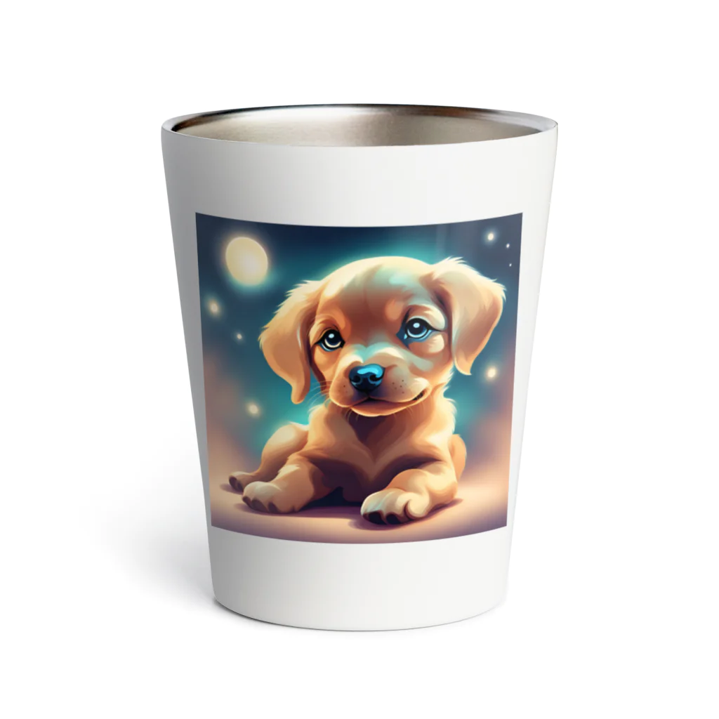 那須野グッズのかわいい仔犬グッズ Thermo Tumbler