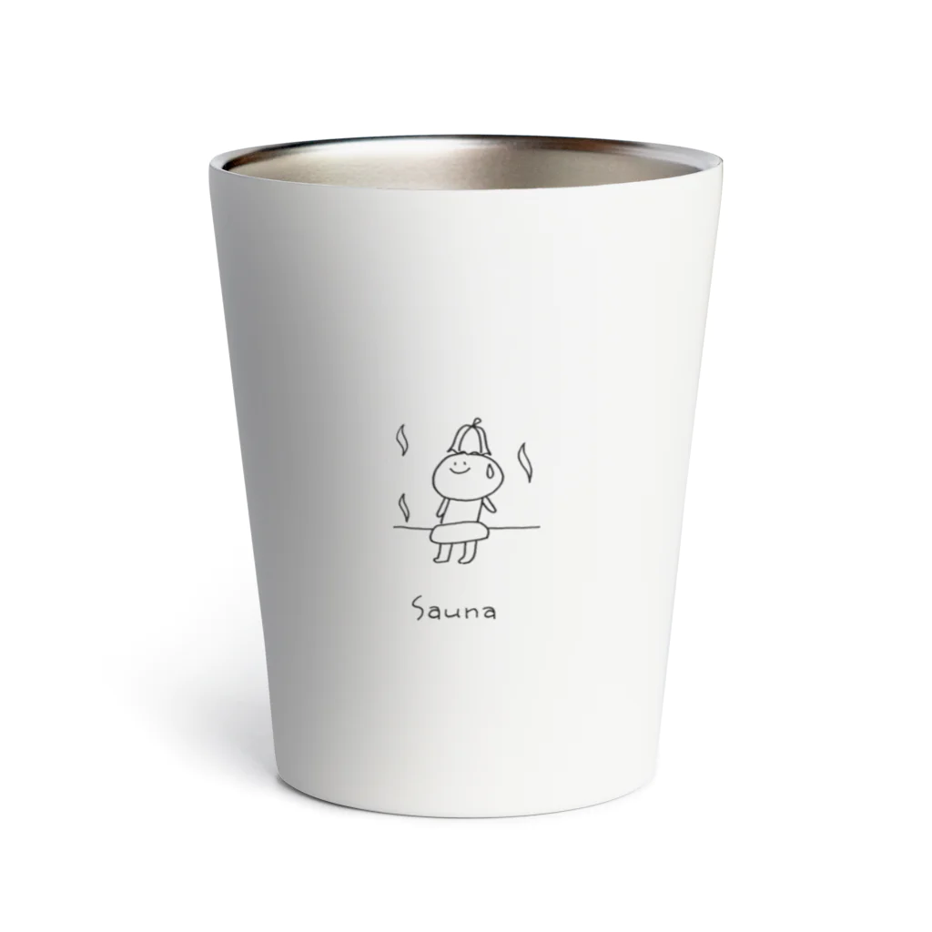 ぽに子のサウナーごびねぱくん。 Thermo Tumbler