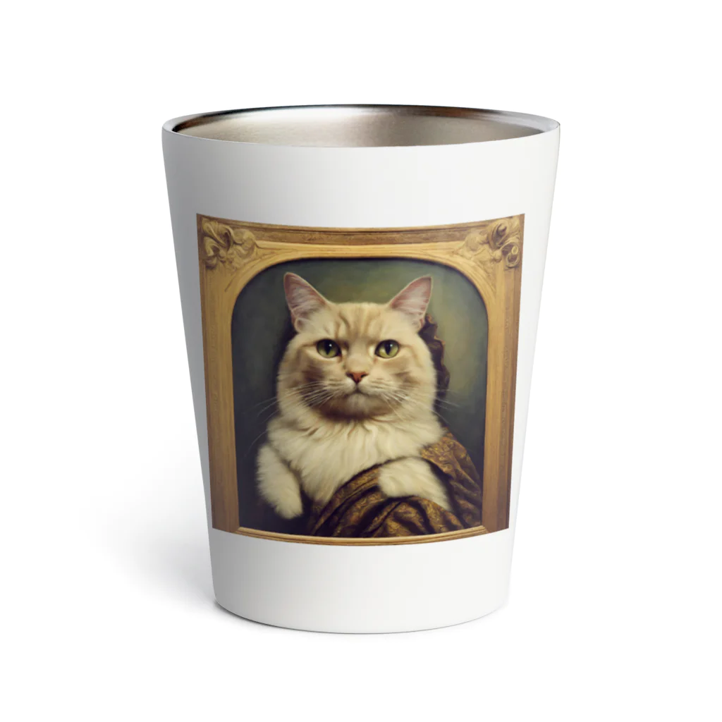 yumena_の神秘的なねこ Thermo Tumbler