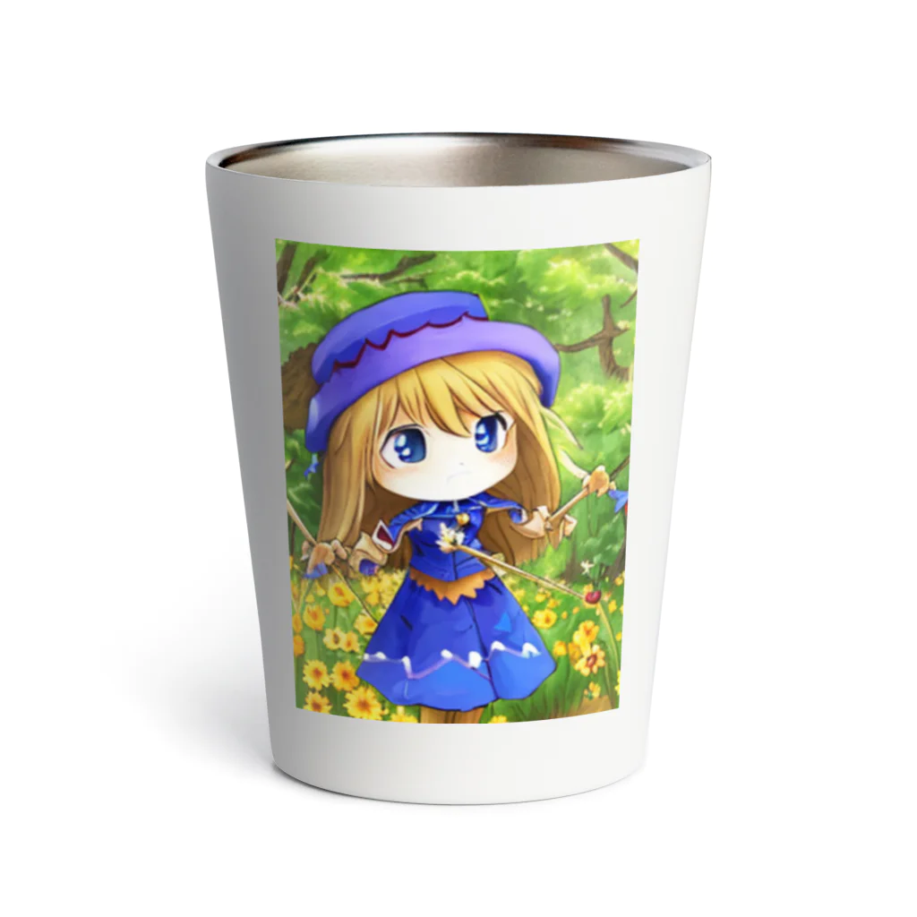 なっつ ふぁくとりーのかかしちゃん Thermo Tumbler