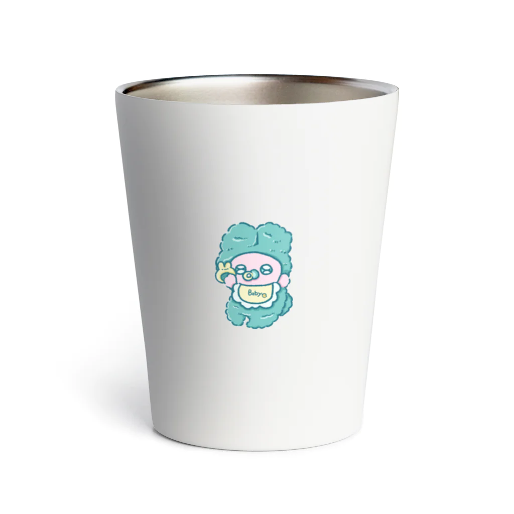 きゅるきゅるうさぎのおみせやさんのえけちゃんうさぎ Thermo Tumbler