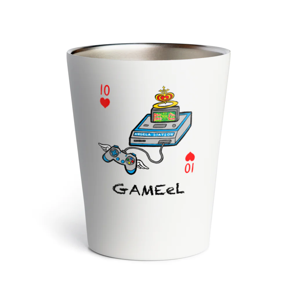 PRAYER'S CROWNのゲームエル~GAMEel~（スマホ機能トランプ♡10）　PRAYER'S CROWN PLAYING CARDS Thermo Tumbler