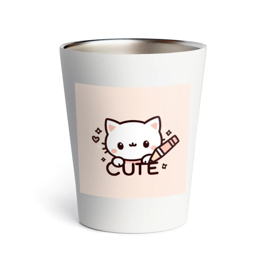 mini_asuのCut 猫 Thermo Tumbler