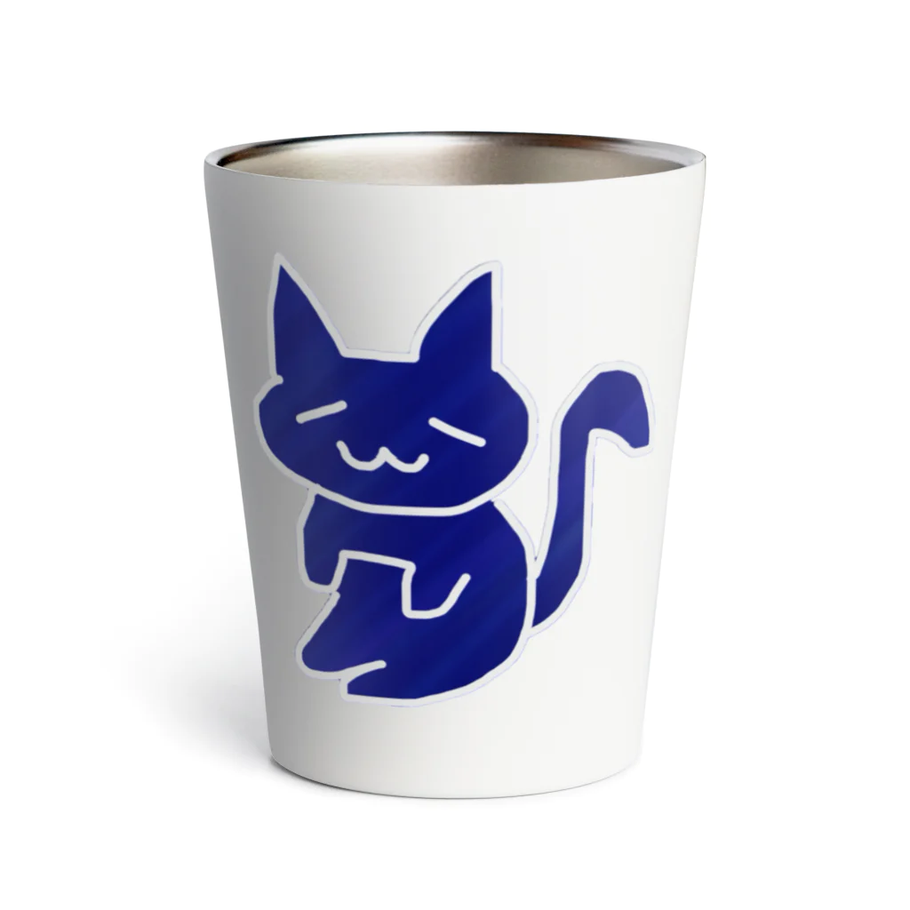 @youの青い猫 Thermo Tumbler