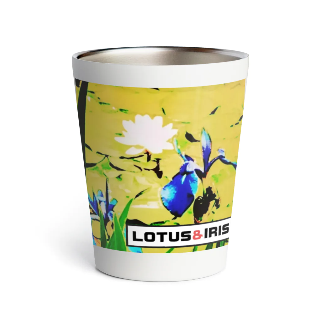 キリーフイッシュのLOTUS＆IRIS サーモタンブラー