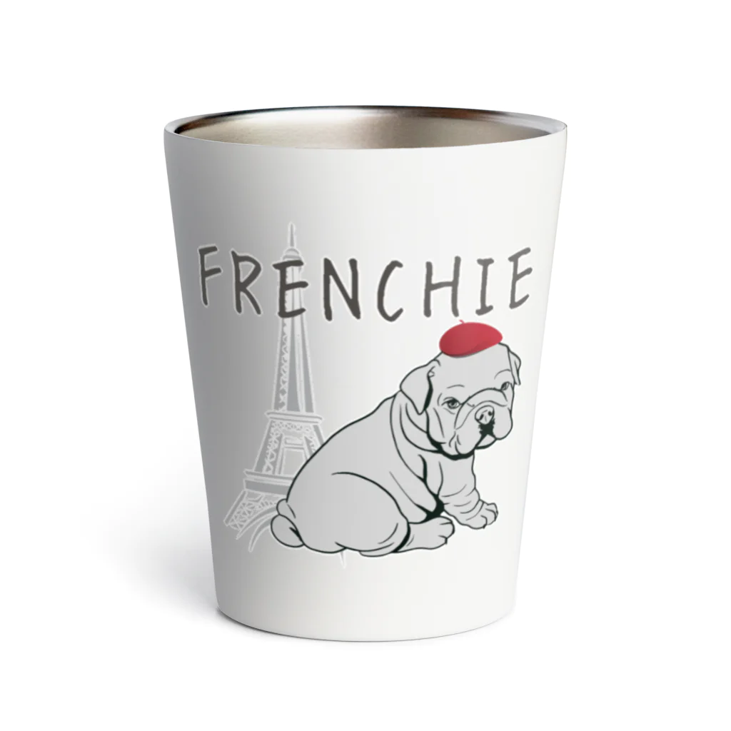 FRENCHIEのベレー帽を被ったFRENCHIE🎩 サーモタンブラー