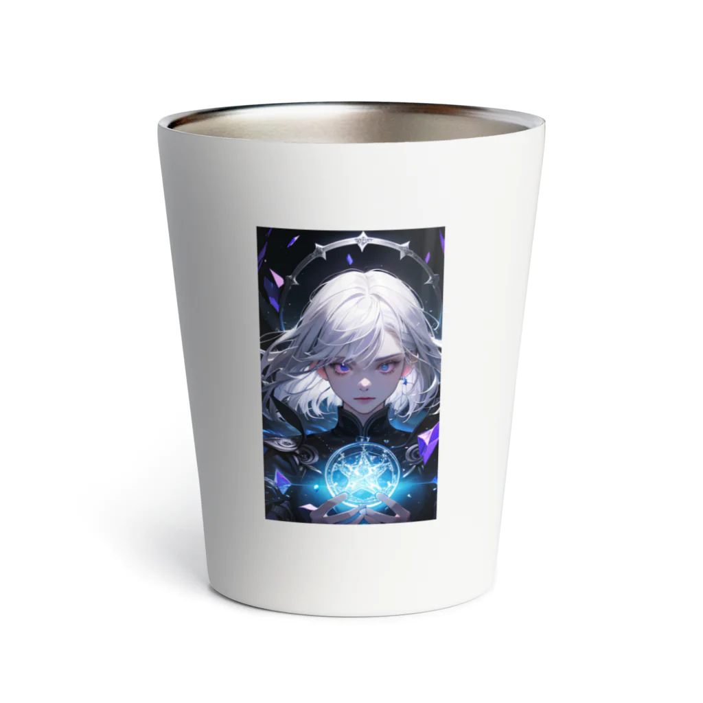 AI職人👨‍🏭のAI美人『白』2 Thermo Tumbler