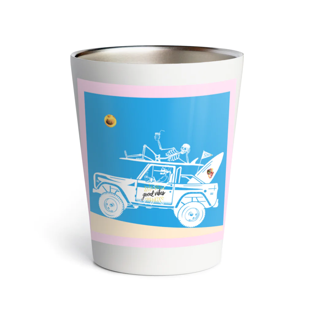 BobkachieeLennonのBEACH４ Thermo Tumbler