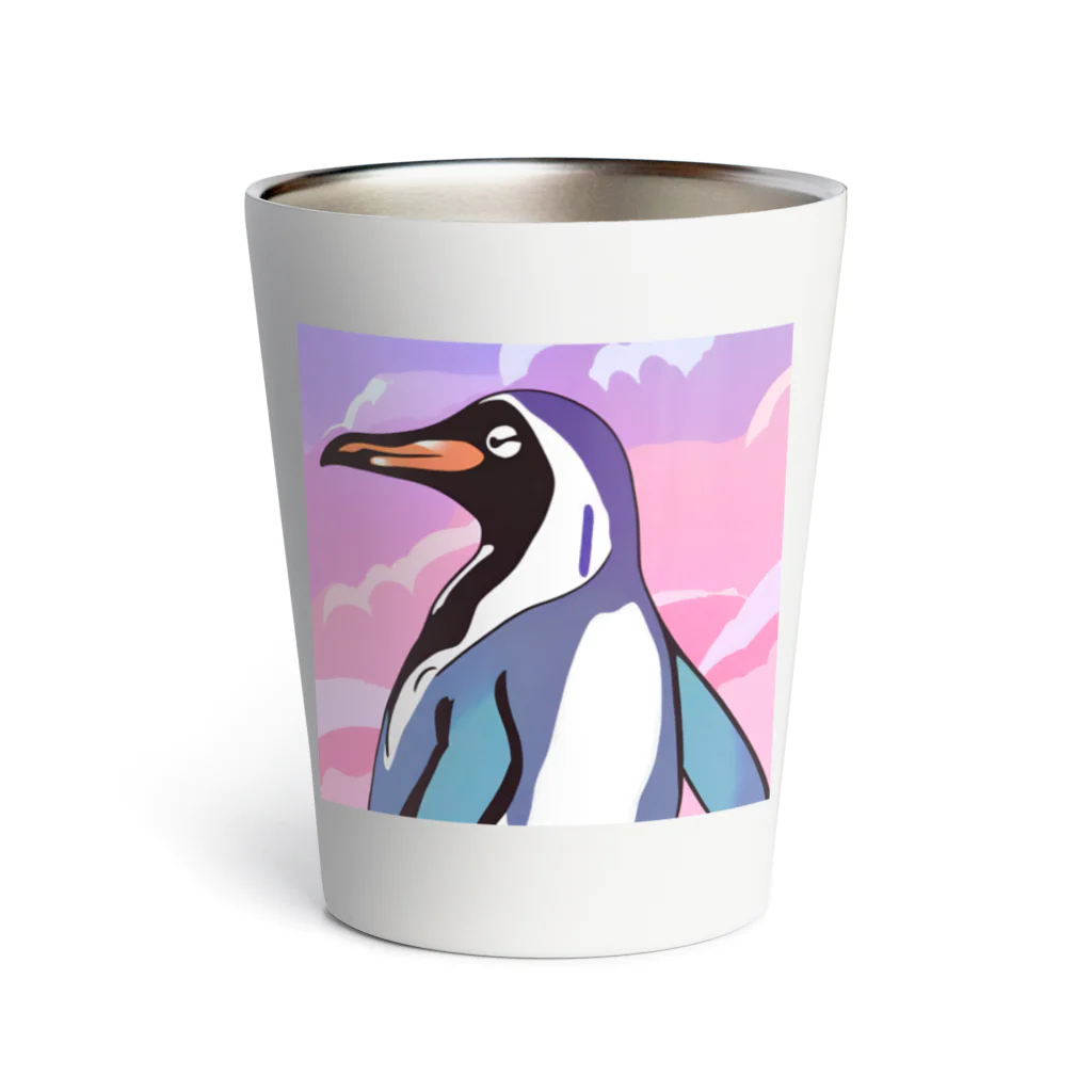 genki121227のお茶目なペンギン Thermo Tumbler