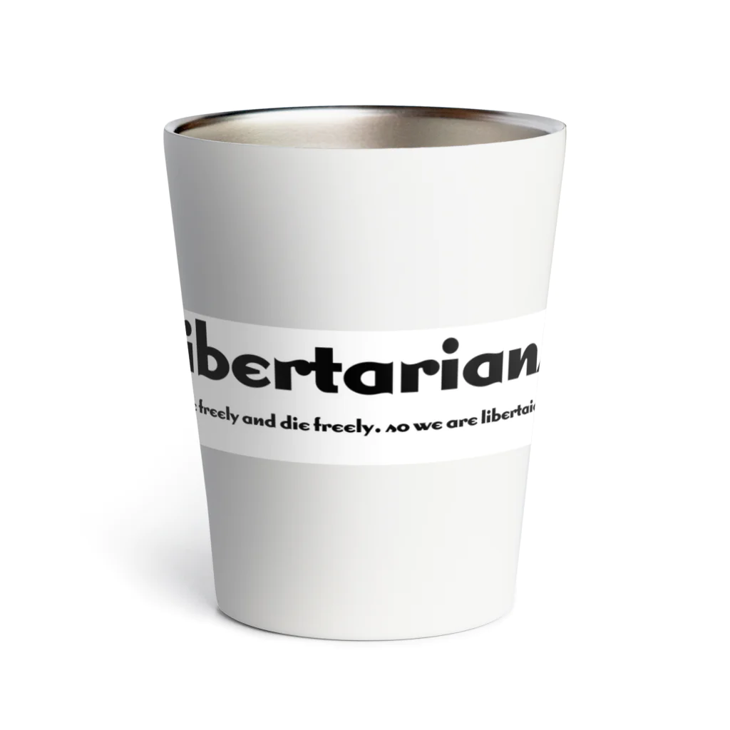 DON10のlibertarians サーモタンブラー